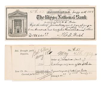 (FAMILY PAPERS.) Family papers of gold mining baron Thomas Walsh and his socialite daughter Evalyn Walsh McLean.                                 